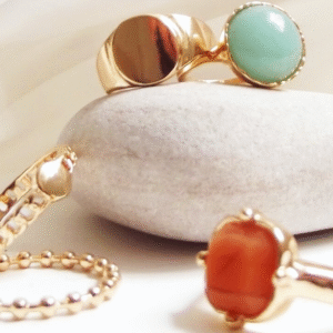 Elegant Green Gemstone Ring
